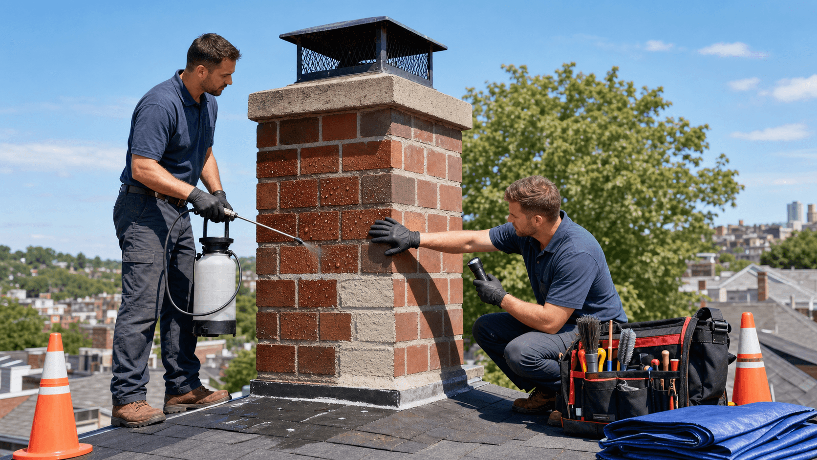 Comparing Chimney Waterproofing Options for Pittsburgh Brick Homes